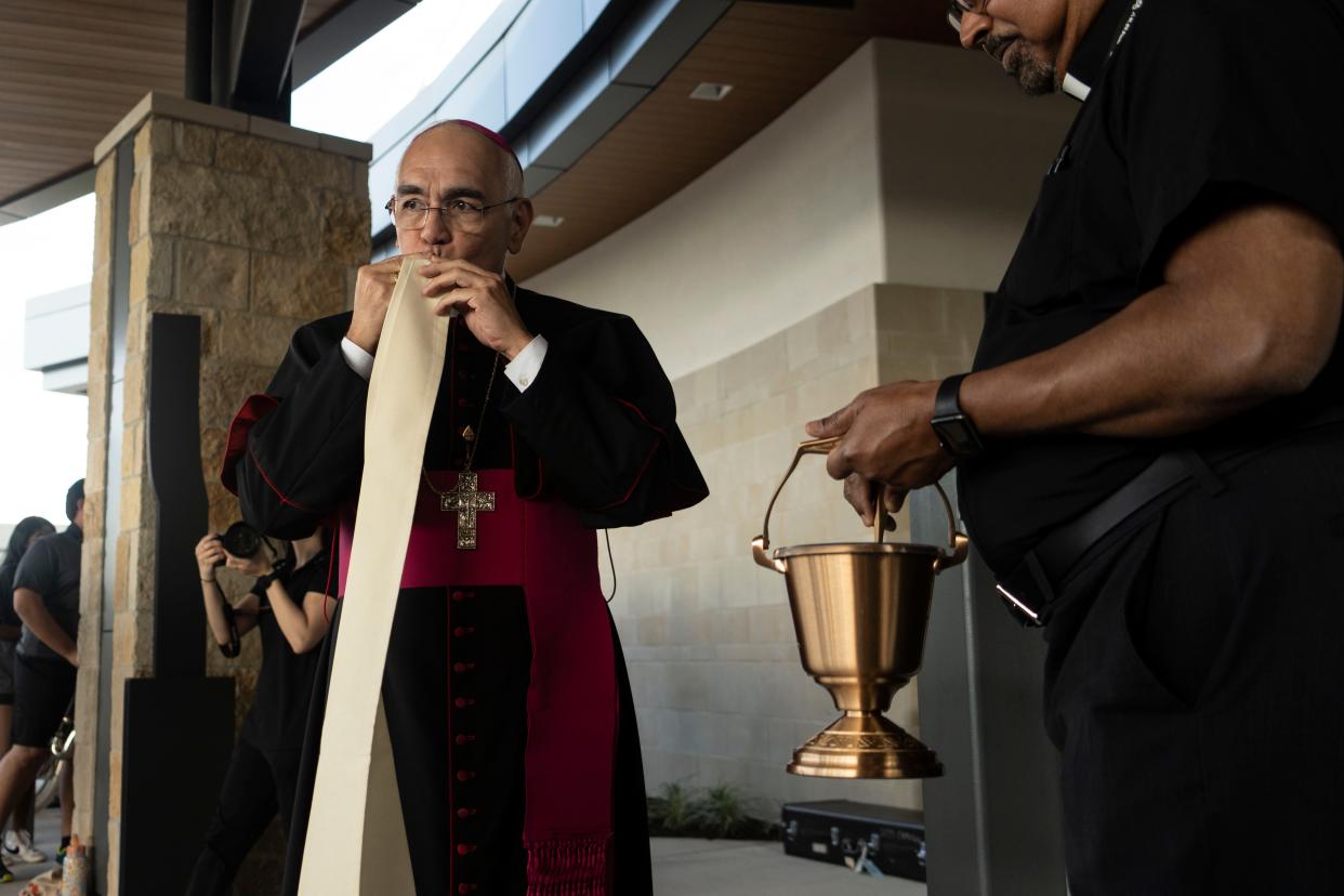 Bishop Joe S. Vasquez of Austin on Saturday was appointed as the apostolic administrator of the Diocese of Tyler by Pope Francis, according to the Vatican, after Pope Francis removed Bishop Joseph E. Strickland from that post.