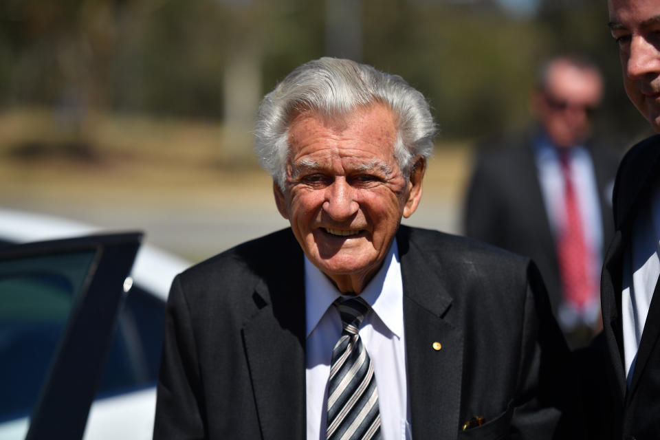 Former Prime Minister Bob Hawke died on Thursday at the age of 89. 