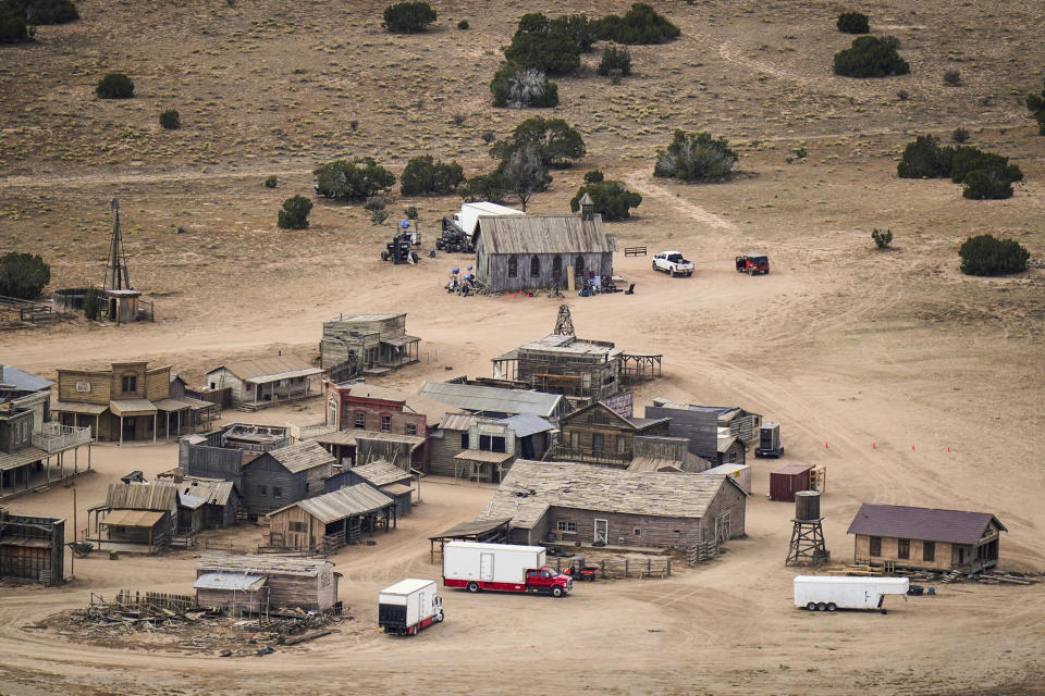 an aerial shot of the bonanza ranch (Jae C. Hong / AP)