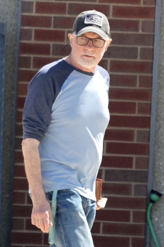New photographs obtained by the New York Post show the actor in Iowa on Monday. The US Sun / MEGA