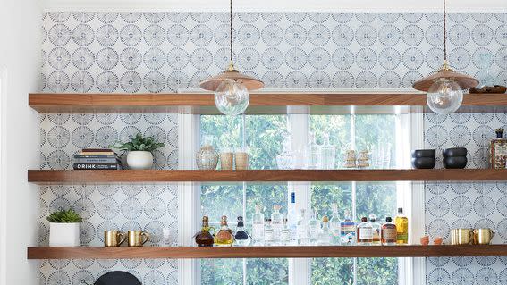 los angeles kitchen designed by pure salt interiors floating shelves