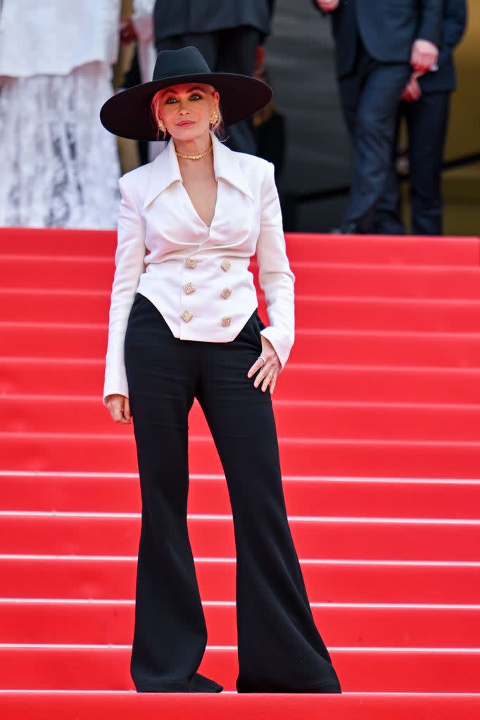 Emmanuelle Beart at Cannes film festival 2023