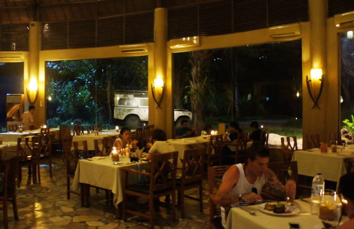 Unique dining experience: The dining experience at the Bali Safari & Marine Park is especially exciting for children, as its Tsavo Lion restaurant has a wall-length glass window affording views of the park's lions.