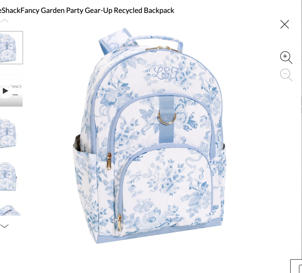 <p><a href="https://go.redirectingat.com?id=74968X1596630&url=https%3A%2F%2Fwww.pbteen.com%2Fproducts%2Fgear-up-garden-party-recycled-backpack%2F%3Fpkey%3Dcshop-backpacks-new&sref=https%3A%2F%2Fwww.countryliving.com%2Fshopping%2Fg43602088%2Fbest-kids-backpacks%2F" rel="nofollow noopener" target="_blank" data-ylk="slk:Shop Now;elm:context_link;itc:0;sec:content-canvas" class="link ">Shop Now</a></p><p>LoveShackFancy Garden Party Gear-Up Recycled Backpack</p><p>$74.50</p><p>pbteen.com</p><span class="copyright">Pottery Barn Teen</span>