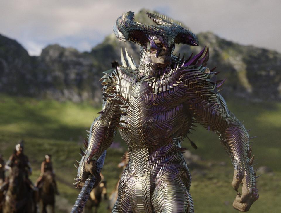 Snyder imagined the villain Steppenwolf as a 