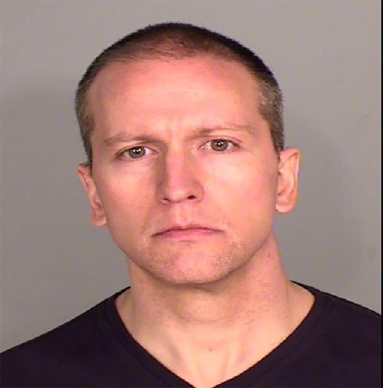 Image: Former Minneapolis Officer Derek Chauvin (Ramsey County Jail)