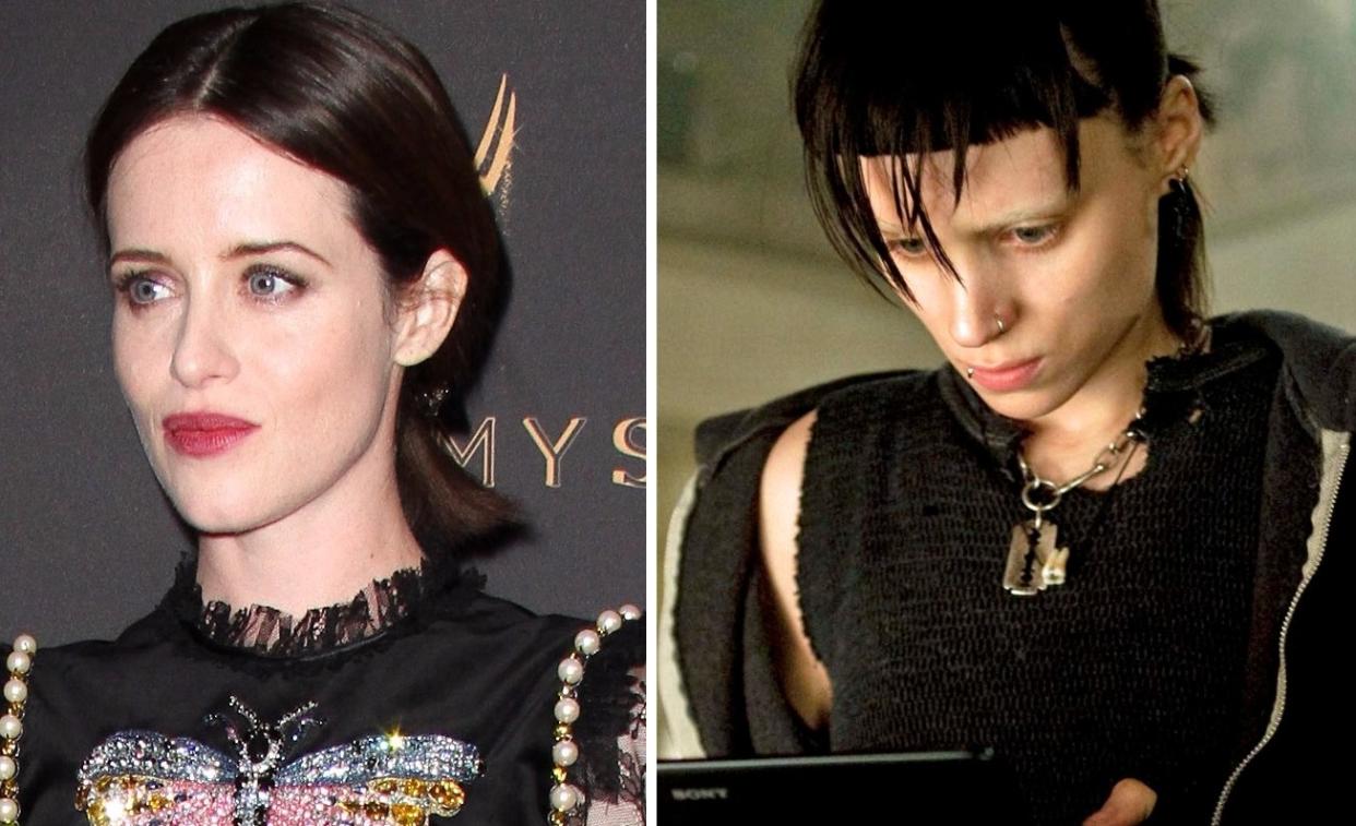 Claire Foy will take over from Rooney Mara as Lisbeth Salander in ‘The Girl in the Spider’s Web’ (credit: WENN/Sony)