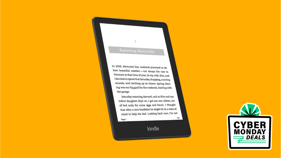 Score a Kindle Paperwhite for less this Cyber Monday.