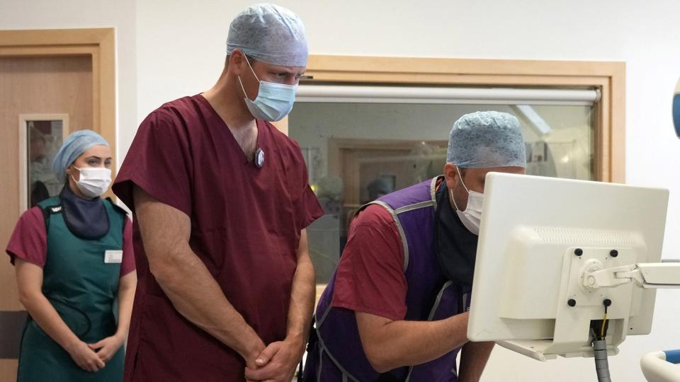 The Duke of Cambridge Visits The Royal Marsden