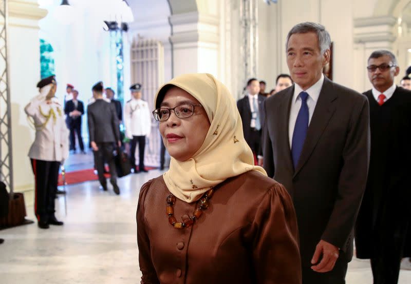 Inauguration of Halimah Yacob as Singapore's first woman President