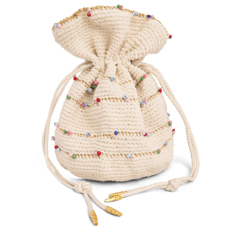 Emily Levine’s bags and jewelry are handmade by Indian artisans and will be available this week in Nolita.