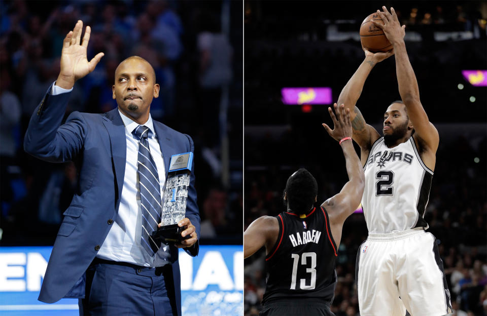 It would be reasonable to criticize Penny Hardaway for saying Kawhi Leonard’s not a superstar … if he’d said that. (AP)