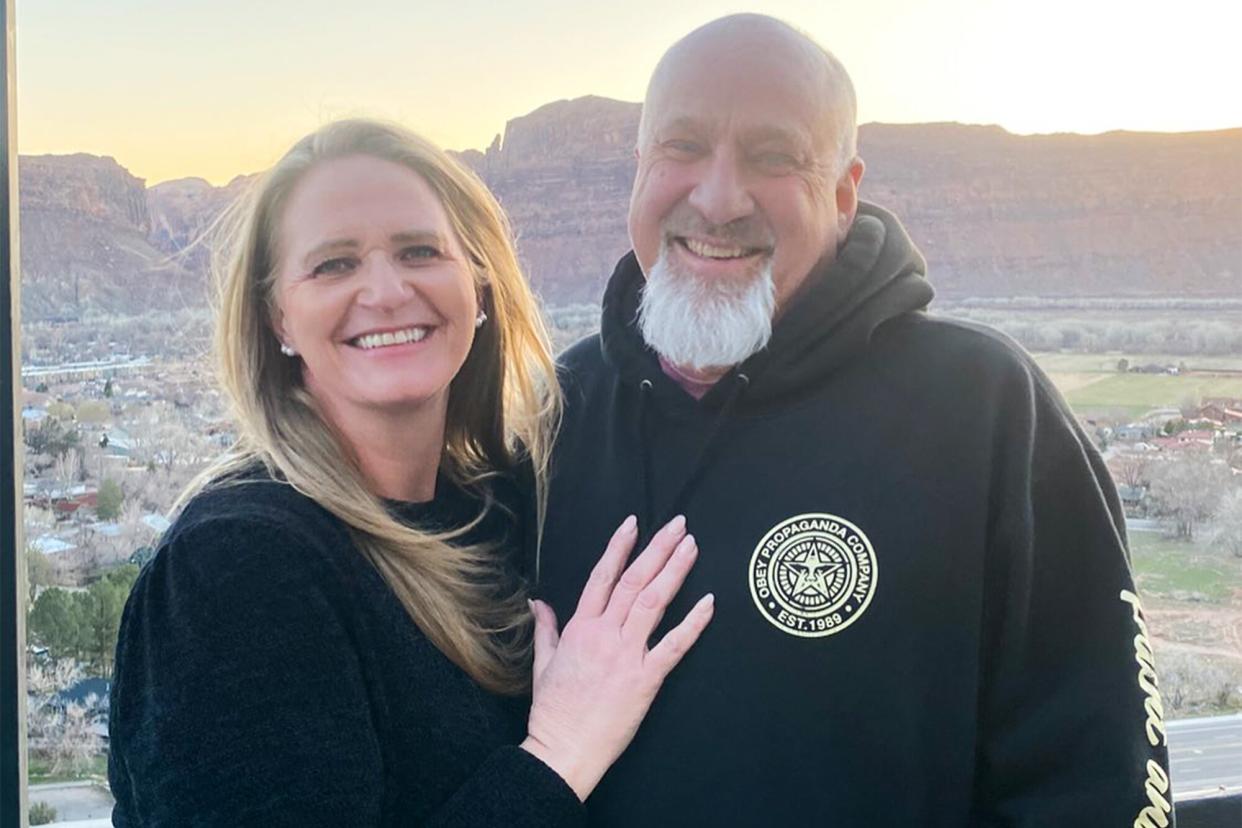 Sister Wives' Star Christine Brown Vacations with Boyfriend David Woolley