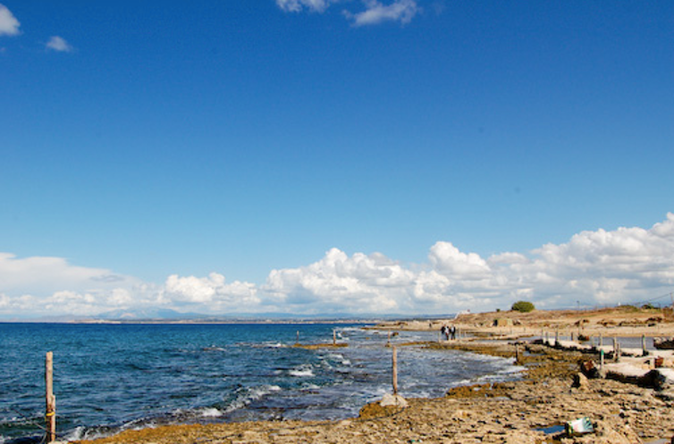 <span class="caption">The rocky coastline of Latakia, Lina Fadel’s home town in Syria.</span> <span class="attribution"><a class="link " href="https://www.flickr.com/photos/xslim/380569882/in/photostream/" rel="nofollow noopener" target="_blank" data-ylk="slk:Taras Kalapun/Flickr;elm:context_link;itc:0;sec:content-canvas">Taras Kalapun/Flickr</a>, <a class="link " href="http://creativecommons.org/licenses/by-sa/4.0/" rel="nofollow noopener" target="_blank" data-ylk="slk:CC BY-SA;elm:context_link;itc:0;sec:content-canvas">CC BY-SA</a></span>