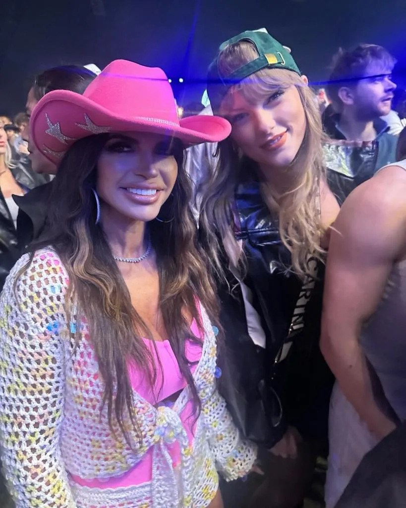 Teresa Giudice and Taylor Swift at Coachella this year louisaruelas/Instagram