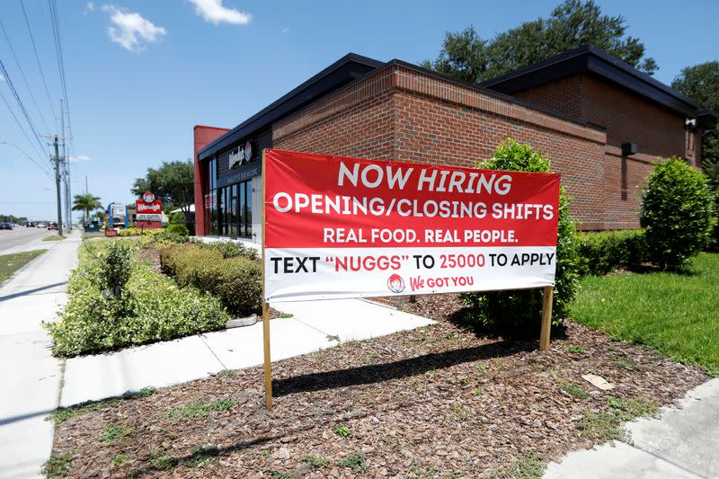 Help wanted signs appear across Tampa