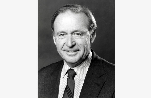 FILE - This undated file photo shows James W. Mangan. A former Texas voting official was on the record detailing how nearly three decades earlier, votes were falsified to give then-congressman Lyndon B. Johnson a win that propelled the future president into the U.S. Senate. The audio recordings from Mangan’s interviews for that 1977 story were posted Thursday, March 30, 2023 on the LBJ Presidential Library and Museum’s archival website, Discover LBJ. (AP Photo/File)