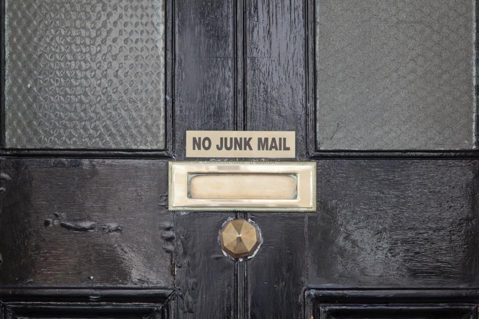 Junk mail is not their problem.