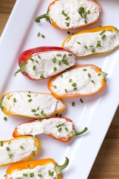 Cheese-Stuffed Baby Peppers