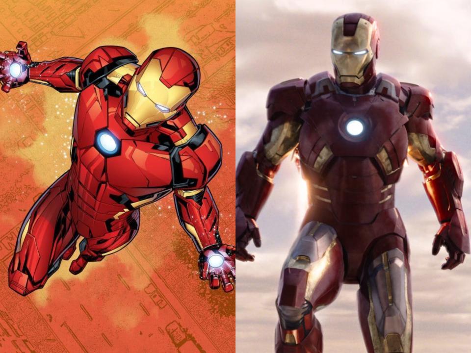 iron man comics mcu