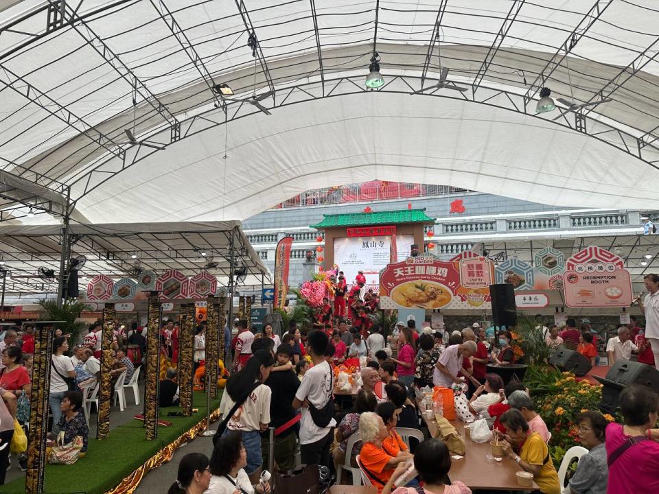 Hokkien lam ann festival - inside of festival