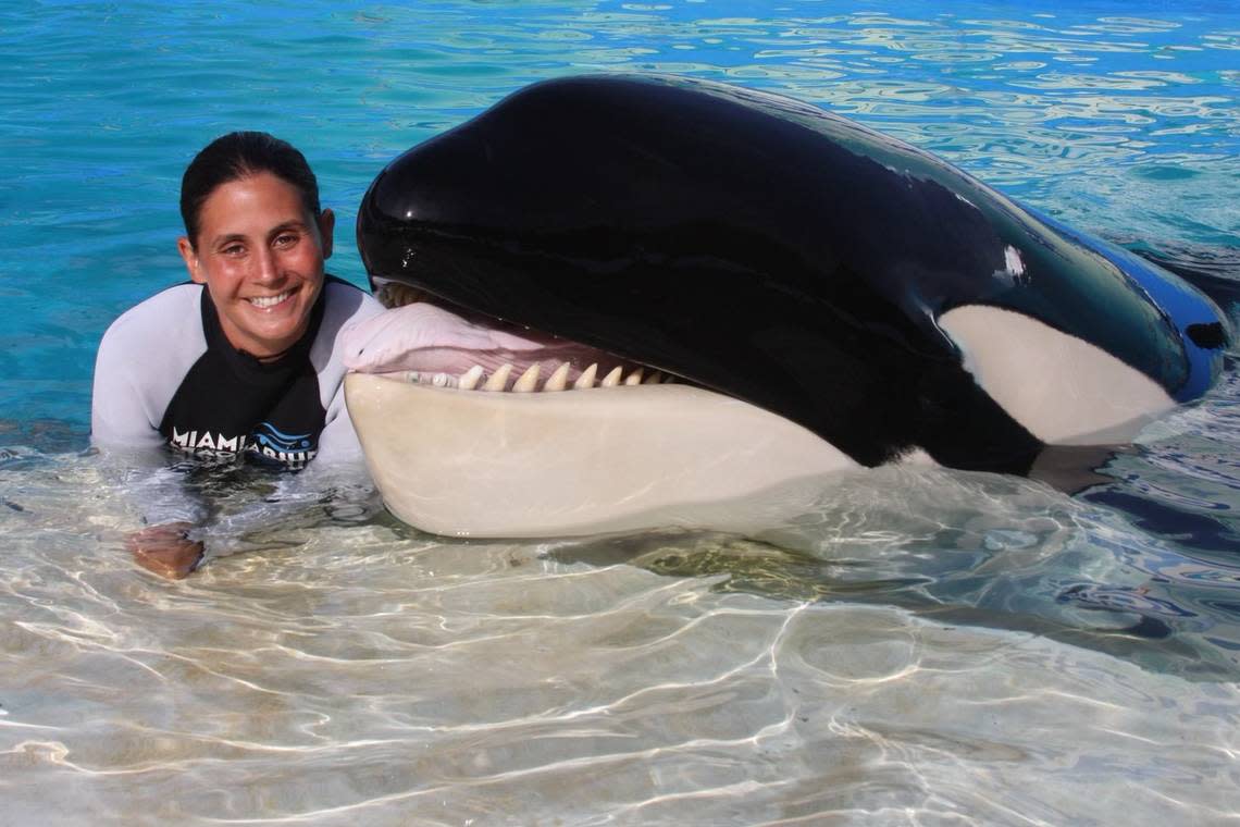 Former Seaquarium head trainer Marni Wood said, “Toki was unique in that she was extremely gentle and patient.”