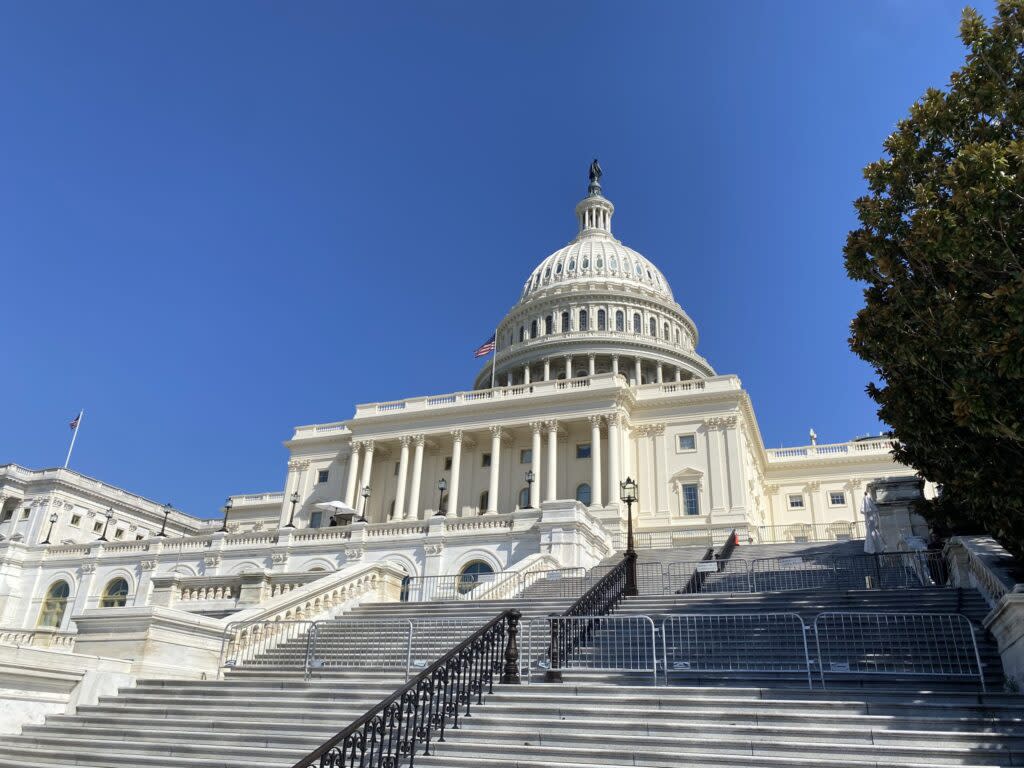 The U.S. Capitol in Washington, D.C., is pictured on Thursday, March 14, 2024. (Photo by Jennifer Shutt/States Newsroom)