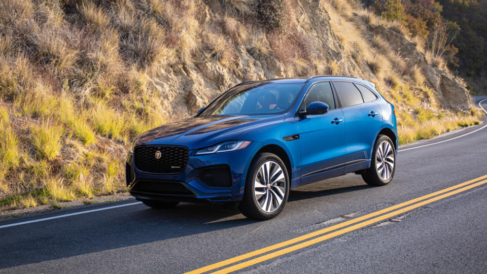 The 2021 Jaguar F-Pace SUV. - Credit: Jaguar Land Rover Automotive PLC.