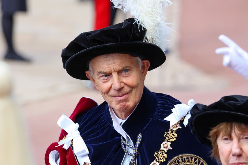 Former Prime Minister, Sir Tony Blair