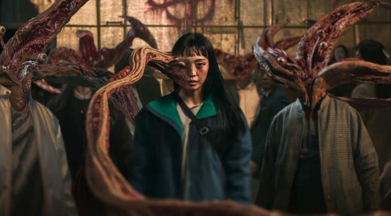 Jeong Su-in , una de las protagonistas de Parasyte: los grises