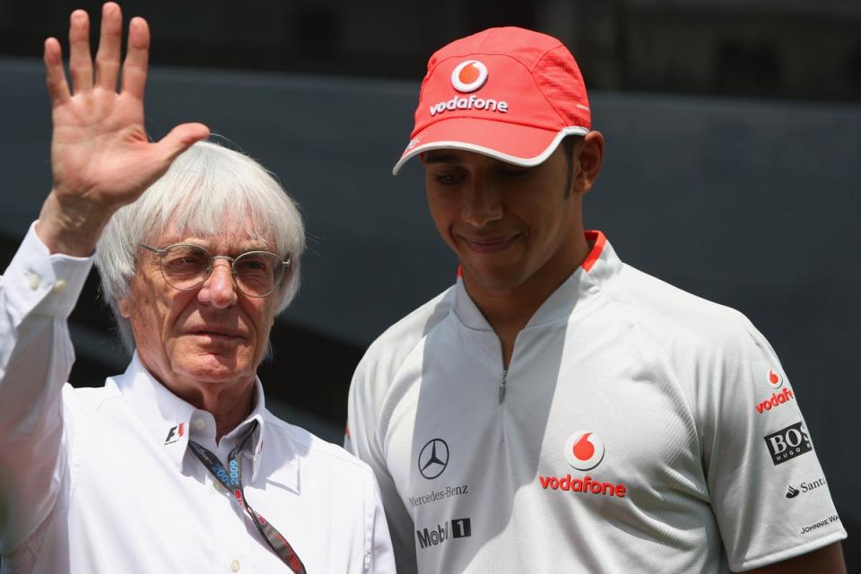 Bernie Ecclestone (left) recently admitted that he knew what happened before it was made public (Getty Images)