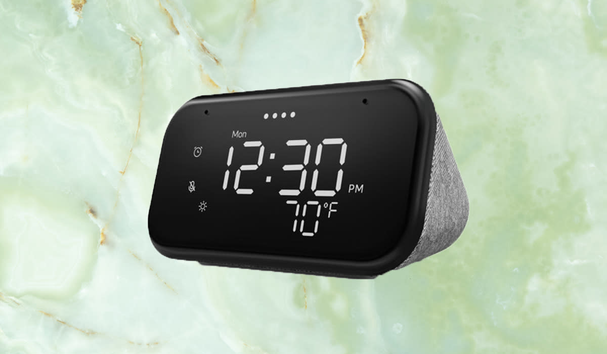 An alarm clock that's even smarter than you'll be for buying it. Funny how that works... (Photo: Walmart)