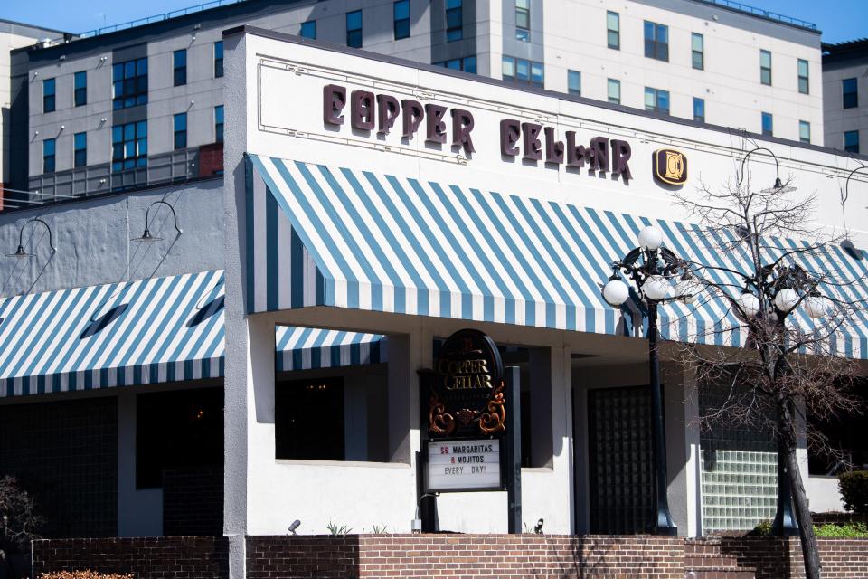 The Copper Cellar restaurant at 1807 Cumberland Avenue in Knoxville on Tuesday, Feb. 28, 2023.