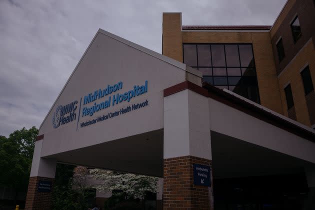 MidHudson Regional Hospital, the hospital in Poughkeepsie, New York, where Emily took Andy in May 2021.