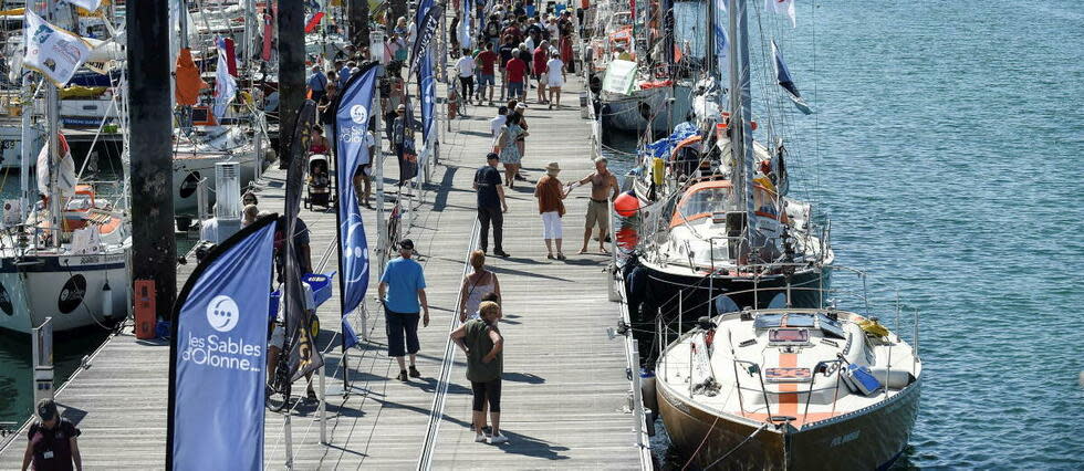 Les Sables-d'Olonne  - Credit:SEBASTIEN SALOM-GOMIS / AFP