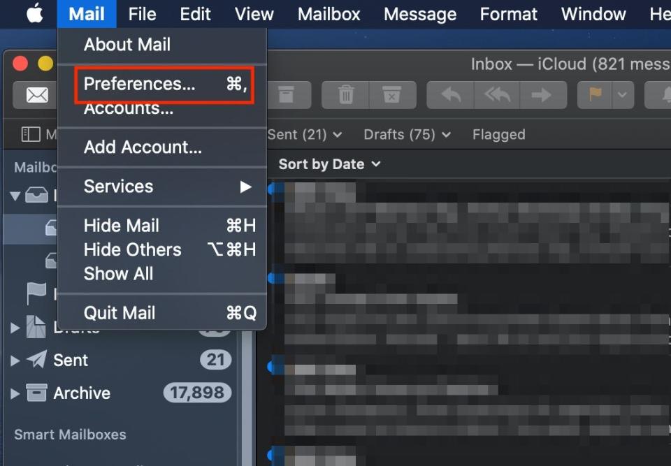 How to check iCloud email 4