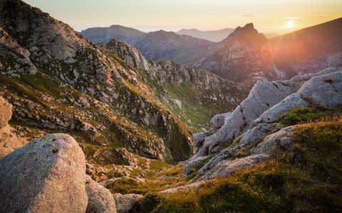 Arran's wild Highland character lies to the north - Credit: Getty