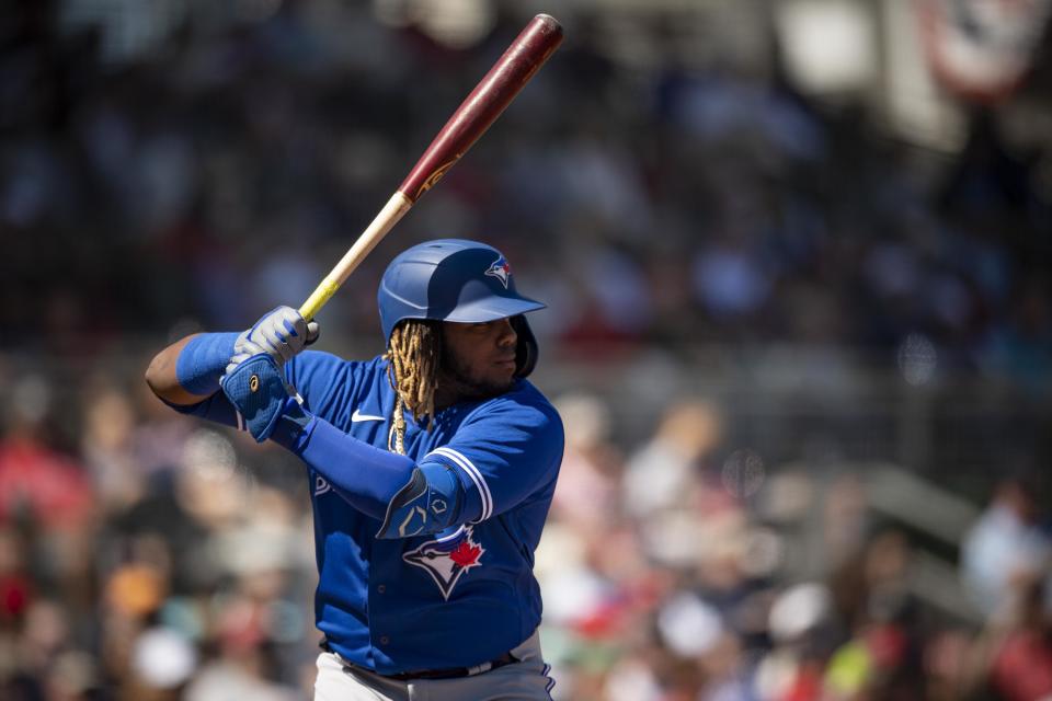 Vladimir Guerrero Jr. #27 of the Toronto Blue Jays 