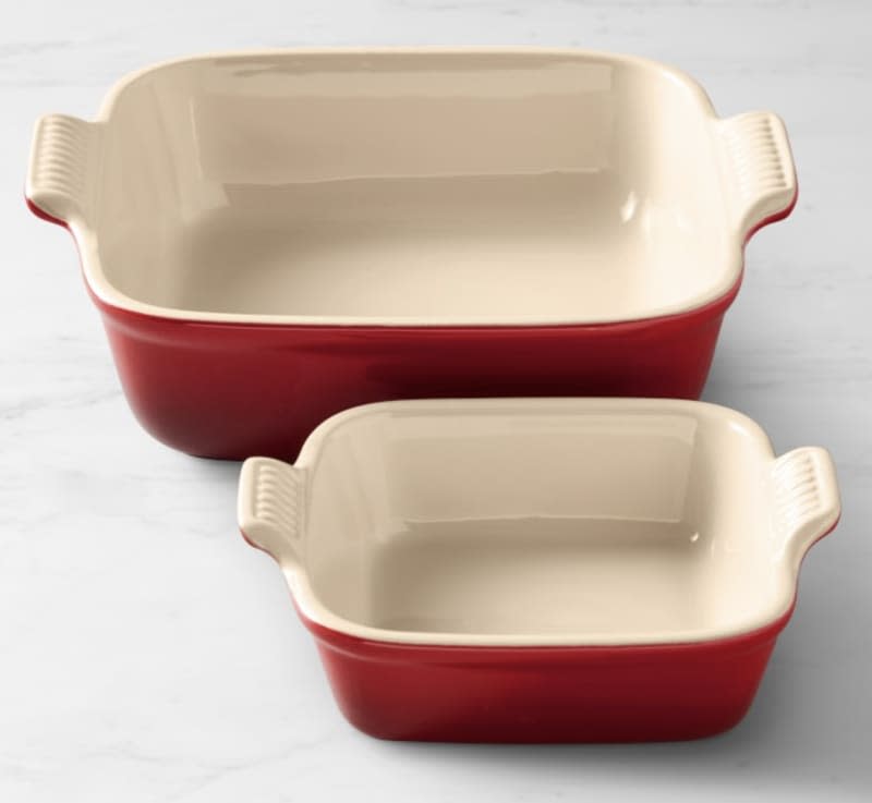 Le Creuset Heritage Stoneware Baker, Set of 2