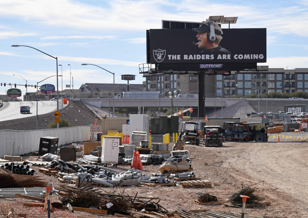 The Raiders' new Las Vegas stadium now has a name