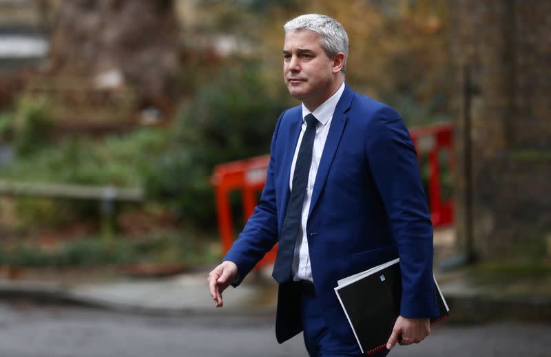 Cabinet meeting on Downing Street in London