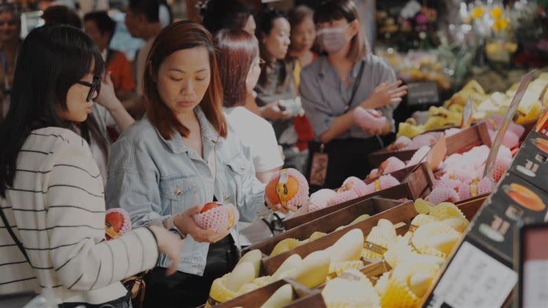 新加坡消費者紛紛搶購台南芒果