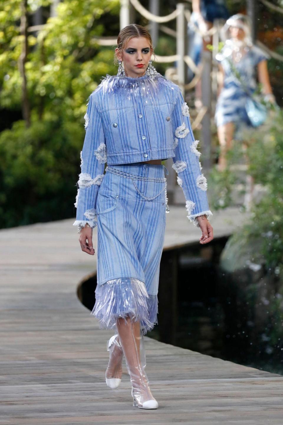 Chanel SS18 collection (AFP/Getty Images)