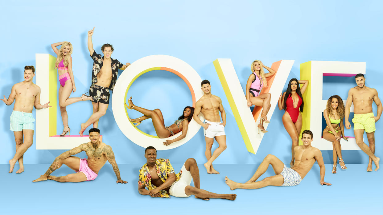 Only six of the 36 Love Island contestants went through the general application process (Photo: ITV)