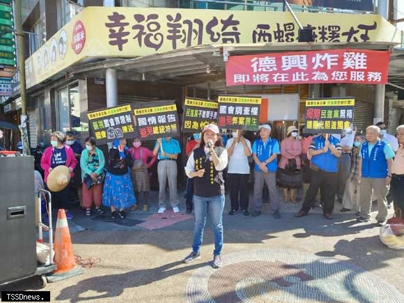 國會民主改革雲林縣街講。(記者劉春生攝)