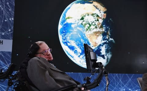 The late Stephen Hawking - Credit: Reuters 