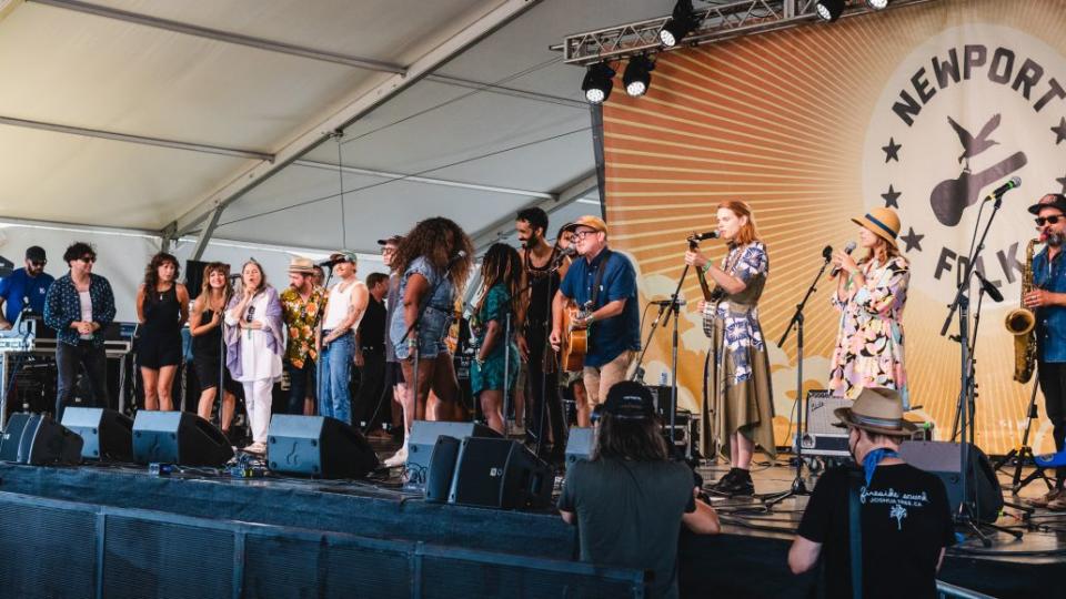 Clusterfolk Newport Folk Festival 2022-Natalie merchant et al'