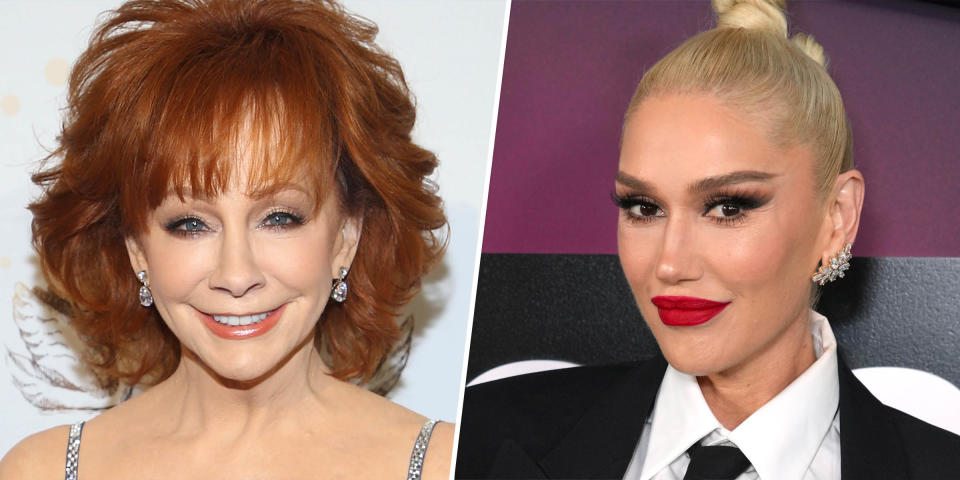 Gwen Stefani and Reba McEntire  (Getty Images)