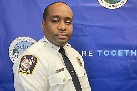 Selma Police Chief Kenta Fulford is facing a second suspension by the city's mayor for failing to respond to school violence and violating department policy. Fulford's first suspension was reversed by the city council. Photo courtesy of Selma Police Department
