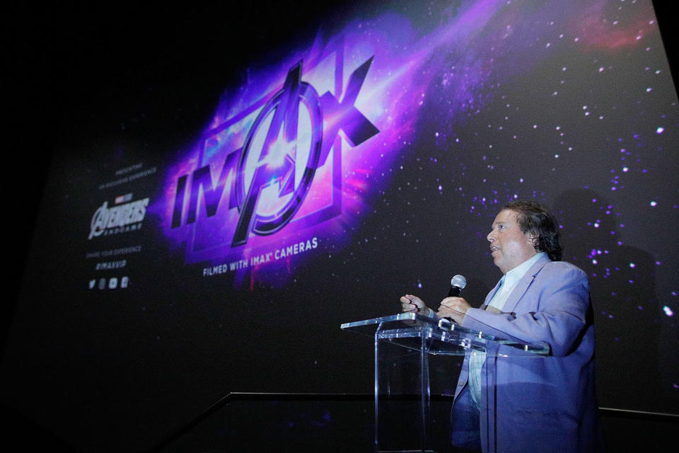 IMAX CEO Rich Gelfond at a screening of “Avengers: Endgame” in 2019. - Credit: Getty Images for IMAX